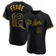 Authentic Men's Erick Fedde Black St. Louis Cardinals Snake Skin City Jersey