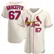 Authentic Men's Gordon Graceffo Cream St. Louis Cardinals Alternate Jersey