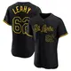 Authentic Men's Kyle Leahy Black St. Louis Cardinals Snake Skin City Jersey