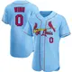 Authentic Men's Masyn Winn Light Blue St. Louis Cardinals Alternate Jersey