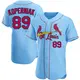 Authentic Men's Matthew Koperniak Light Blue St. Louis Cardinals Alternate Jersey