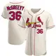 Authentic Men's Michael McGreevy Cream St. Louis Cardinals Alternate Jersey