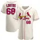 Authentic Men's Ryan Loutos Cream St. Louis Cardinals Alternate Jersey