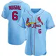 Authentic Men's Stan Musial Light Blue St. Louis Cardinals Alternate Jersey