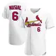 Authentic Men's Stan Musial White St. Louis Cardinals Home Jersey