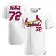 Authentic Men's Tink Hence White St. Louis Cardinals Home Jersey