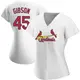 Authentic Women's Bob Gibson White St. Louis Cardinals Home Jersey