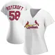 Authentic Women's Chris Roycroft White St. Louis Cardinals Home Jersey