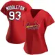 Authentic Women's Keynan Middleton Red St. Louis Cardinals Alternate Jersey