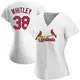 Authentic Women's Kodi Whitley White St. Louis Cardinals Home Jersey