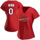 Authentic Women's Masyn Winn Red St. Louis Cardinals Alternate Jersey