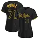 Authentic Women's Roddery Munoz Black St. Louis Cardinals Snake Skin City Jersey