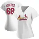 Authentic Women's Ryan Loutos White St. Louis Cardinals Home Jersey