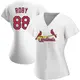 Authentic Women's Tekoah Roby White St. Louis Cardinals Home Jersey