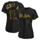 Authentic Women's Victor Scott II Black St. Louis Cardinals Snake Skin City Jersey