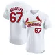 Elite Men's Gordon Graceffo White St. Louis Cardinals Home Jersey