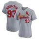 Elite Men's Keynan Middleton Gray St. Louis Cardinals Road Jersey