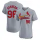 Elite Men's Matthew Svanson Gray St. Louis Cardinals Road Jersey