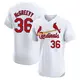 Elite Men's Michael McGreevy White St. Louis Cardinals Home Jersey