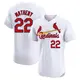 Elite Men's Mike Matheny White St. Louis Cardinals Home Jersey