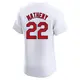 Elite Men's Mike Matheny White St. Louis Cardinals Home Jersey