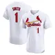 Elite Men's Ozzie Smith White St. Louis Cardinals Home Jersey