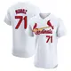 Elite Men's Roddery Munoz White St. Louis Cardinals Home Jersey