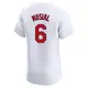 Elite Men's Stan Musial White St. Louis Cardinals Home Jersey