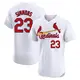 Elite Men's Ted Simmons White St. Louis Cardinals Home Jersey