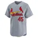 Limited Men's Bob Gibson Gray St. Louis Cardinals Away Jersey