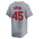 Limited Men's Bob Gibson Gray St. Louis Cardinals Away Jersey