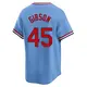 Limited Men's Bob Gibson Light Blue St. Louis Cardinals Cooperstown Collection Jersey