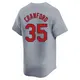 Limited Men's Brandon Crawford Gray St. Louis Cardinals Away Jersey