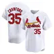 Limited Men's Brandon Crawford White St. Louis Cardinals Home Jersey