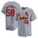 Limited Men's Chris Roycroft Gray St. Louis Cardinals Away Jersey