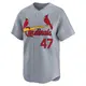 Limited Men's John King Gray St. Louis Cardinals Away Jersey