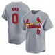 Limited Men's Masyn Winn Gray St. Louis Cardinals Away Jersey