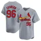 Limited Men's Matthew Svanson Gray St. Louis Cardinals Away Jersey