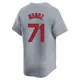 Limited Men's Roddery Munoz Gray St. Louis Cardinals Away Jersey