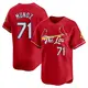 Limited Men's Roddery Munoz Red St. Louis Cardinals 2024 City Connect Jersey