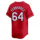 Limited Men's Ryan Fernandez Red St. Louis Cardinals 2024 City Connect Jersey