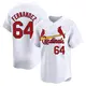 Limited Men's Ryan Fernandez White St. Louis Cardinals Home Jersey