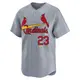 Limited Men's Ted Simmons Gray St. Louis Cardinals Away Jersey