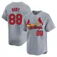 Limited Men's Tekoah Roby Gray St. Louis Cardinals Away Jersey