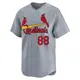 Limited Men's Tekoah Roby Gray St. Louis Cardinals Away Jersey