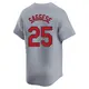 Limited Men's Thomas Saggese Gray St. Louis Cardinals Away Jersey