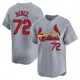 Limited Men's Tink Hence Gray St. Louis Cardinals Away Jersey