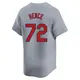 Limited Men's Tink Hence Gray St. Louis Cardinals Away Jersey