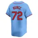 Limited Men's Tink Hence Light Blue St. Louis Cardinals Alternate Jersey