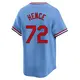 Limited Men's Tink Hence Light Blue St. Louis Cardinals Cooperstown Collection Jersey